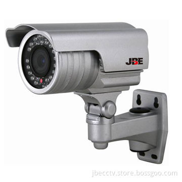 Weather-resistant IR Camera with 1/3-inch Sony CCD Sensor and 25 to 30m IR Distance